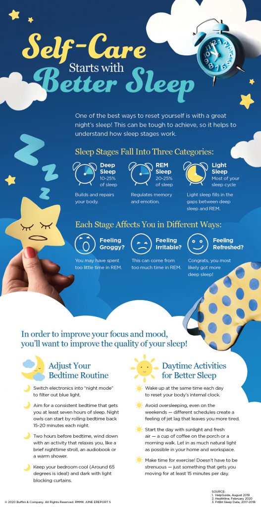 How to get better sleep to improve your focus and mood.