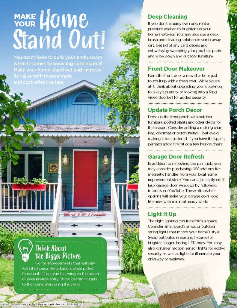 Tips for how to make your home stand out